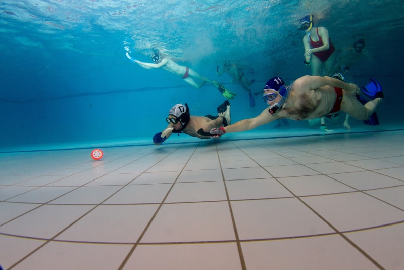 underwater hockey - water sports underwater hockey - water sports