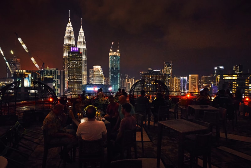 Heli Lounge Bar - Kuala Lumpur-meilleures bar Heli Lounge Bar - Kuala Lumpur-meilleures bar