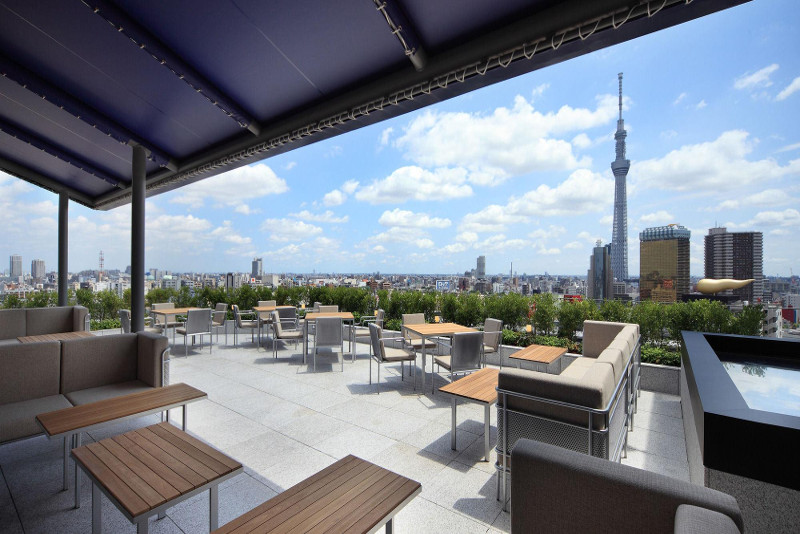 The Gate Hotel Kaminarimon à Tokyo - Meilleurs Rooftops The Gate Hotel Kaminarimon à Tokyo - Meilleurs Rooftops
