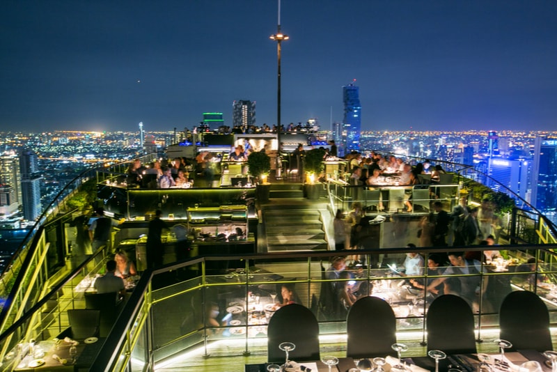 Vertigo and Moon Bar du Banyan Tree - Bangkok- meilleurs rooftops Vertigo and Moon Bar du Banyan Tree - Bangkok- meilleurs rooftops