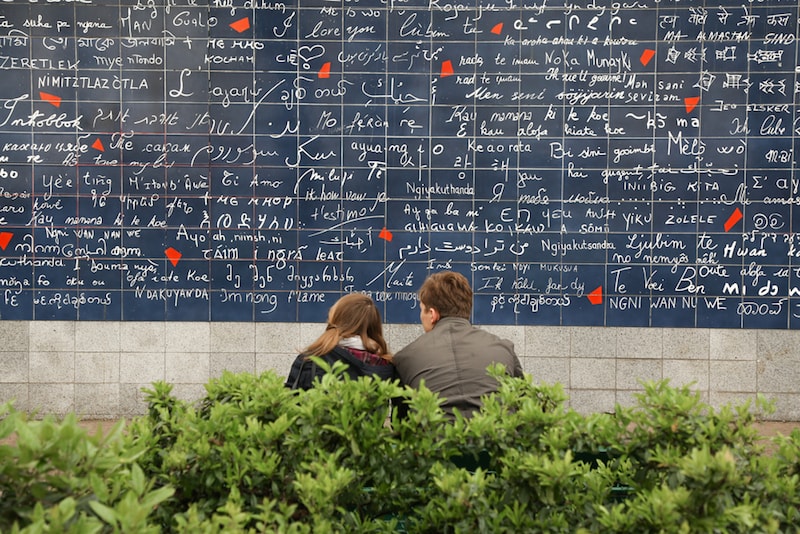 Le Mur Des Je t'aime - Choses à Voir à Paris Le Mur Des Je t'aime - Choses à Voir à Paris