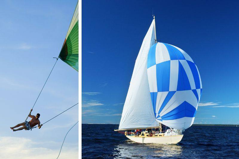 vol en Spinnaker