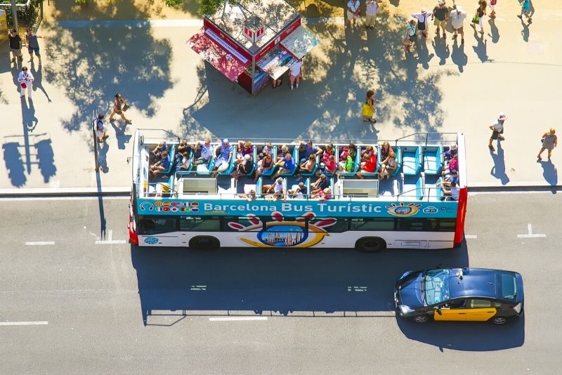 Visite de Barcelone en bus à arrêts multiples