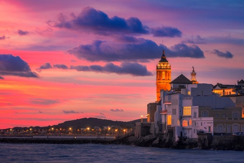 Excursion d'une journée à Sitges au départ de Barcelone