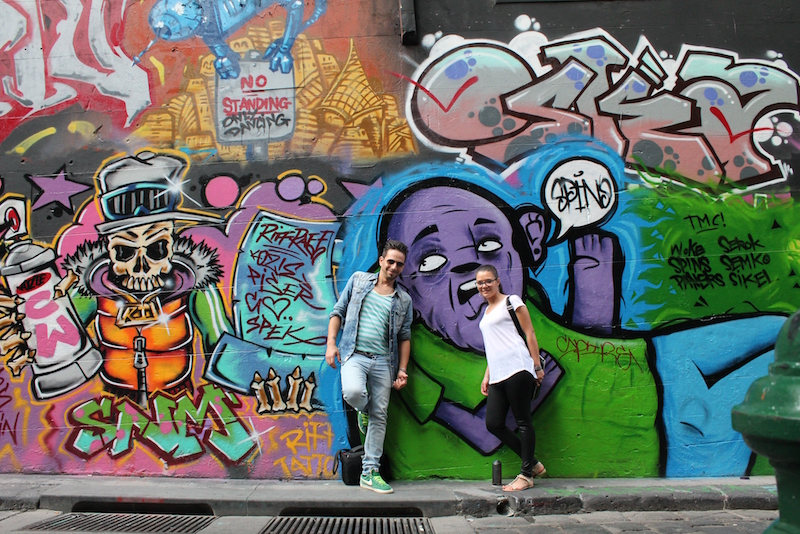 La rue des graffitis à Melbourne - Que faire en Australie La rue des graffitis à Melbourne - Que faire en Australie
