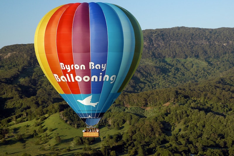 Byron Bay à bord d'une montgolfière - Que faire en Australie Byron Bay à bord d'une montgolfière - Que faire en Australie