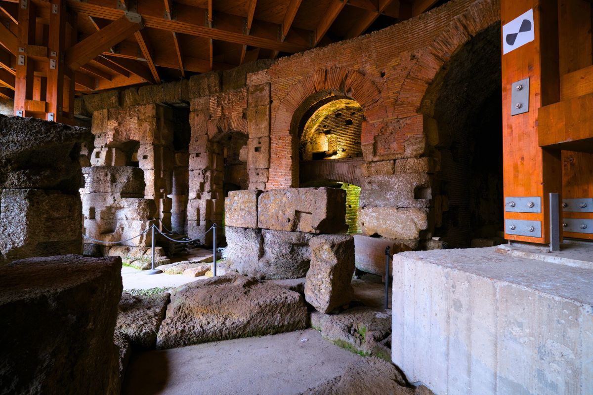 Full Experience Colosseum Ticket, Underground Chambers
