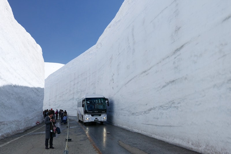 Tateyama Kurobe Alpine Route Tagesausflüge von Tokio