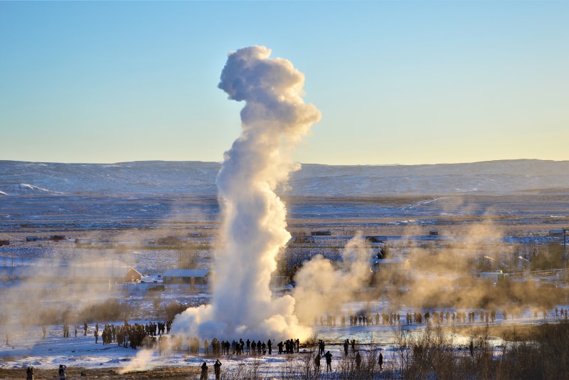 Der Große Geysir - Tagesausflüge von Reykjavik Der Große Geysir - Tagesausflüge von Reykjavik