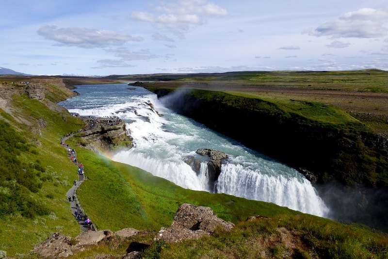 Gullfoss-Wasserfälle - Tagesausflüge von Reykjavik Gullfoss-Wasserfälle - Tagesausflüge von Reykjavik