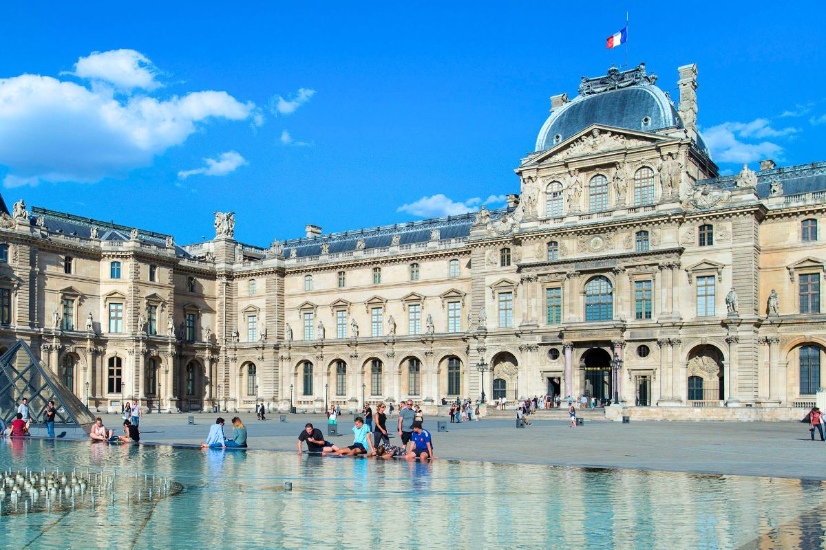 The Pavillon de l’Horloge, Louvre Museum