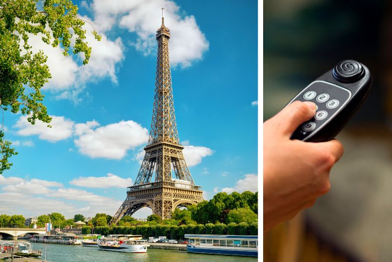 Eiffel Tower audioguide tours