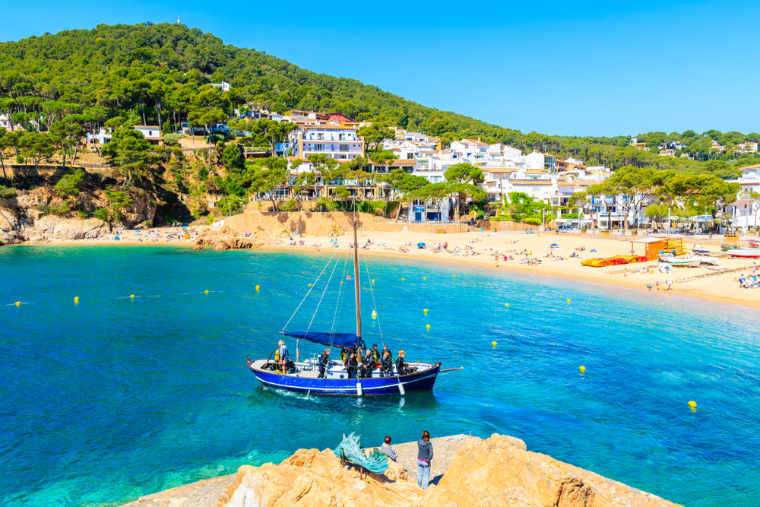 Tamariu - mejores excursiones de un día desde Barcelona