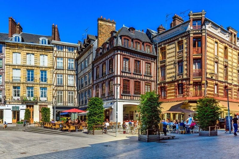 De Paris en petit groupe à Rouen