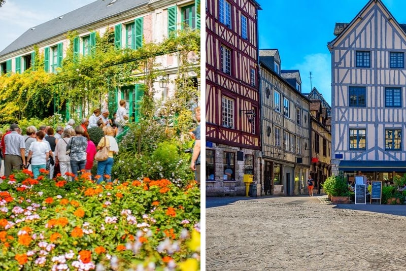 Excursion d'une journée en petit groupe à Rouen et Giverny