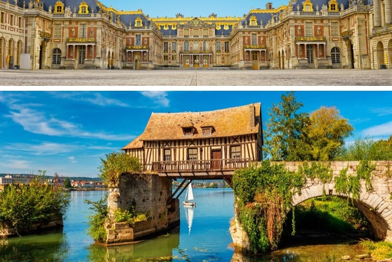 Excursion d'une journée à Giverny et au palais de Versailles, au départ de Paris