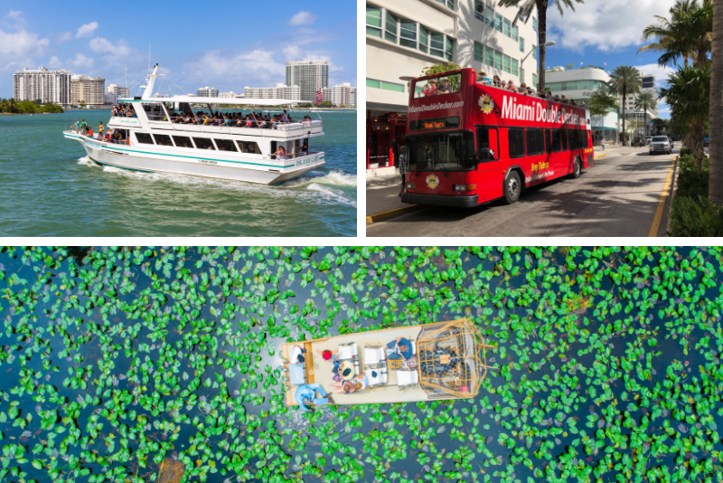 Miami: Everglades Park, Bustour und Yachttour
