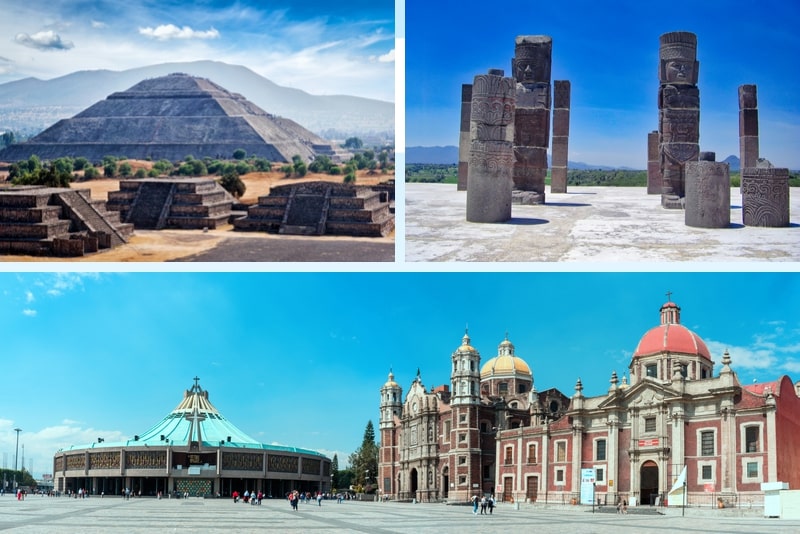 Private Tour Teotihuacan, Guadalupe Shrine & Tlatelolco mit Tequila-Tests