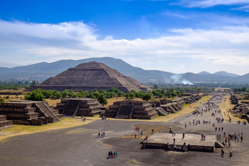 Kleine Teotihuacan-Pyramiden aus Mexiko-Stadt