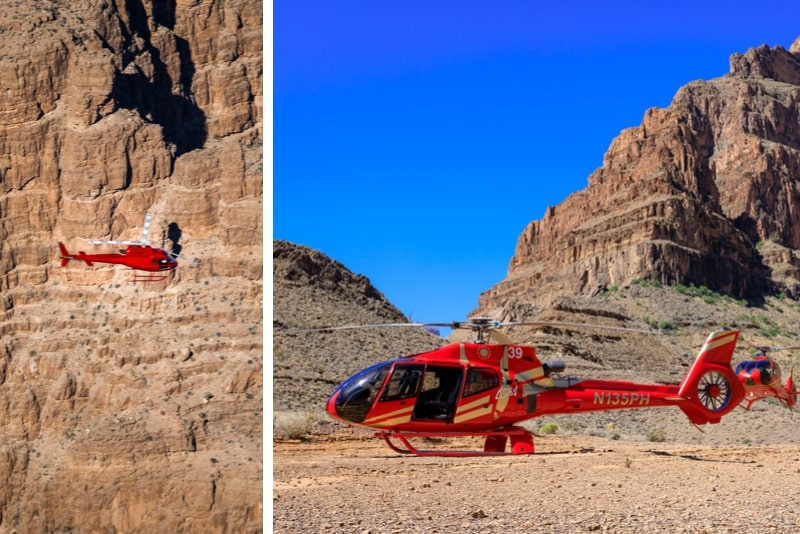 Grand Canyon Helicopter Landing Tour