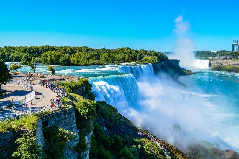 Visite d'une journée des chutes du Niagara en bus depuis New York