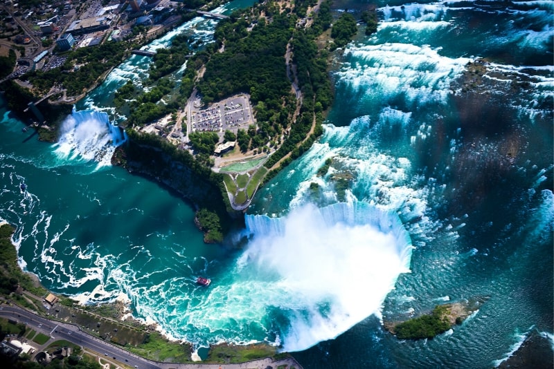 Les chutes du Niagara en une journée: visite de luxe des côtés américain et canadien