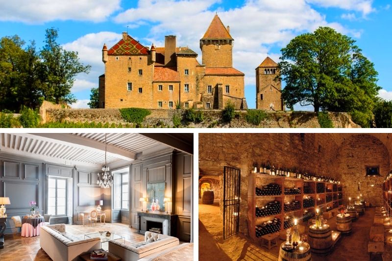 Découvrez le château de Pierreclos- #18 Hébergements insolites en France