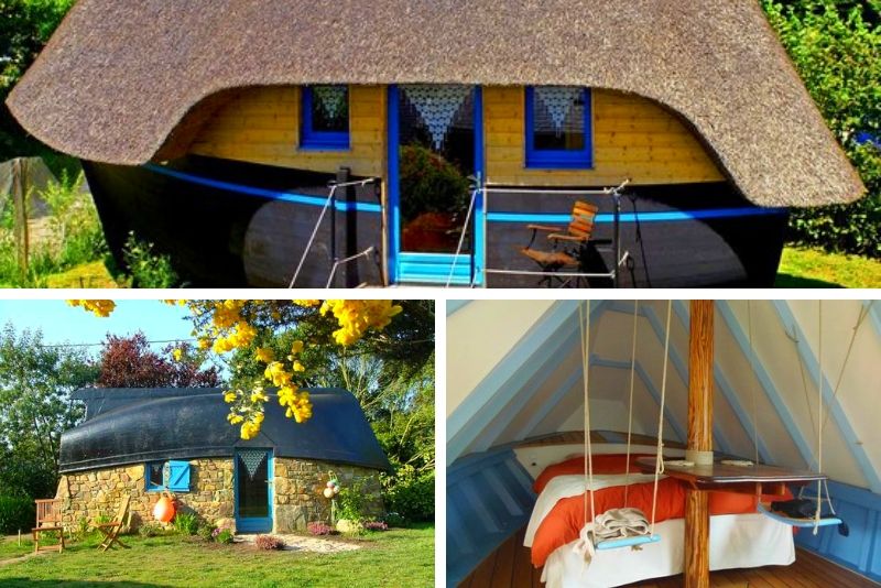 Dormez dans une coque de bateau- #20 Hébergements insolites en France