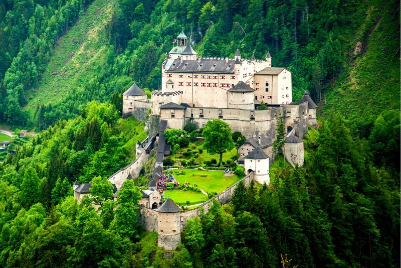 Hohenwerfen Castle, Austria - best castles in Europe