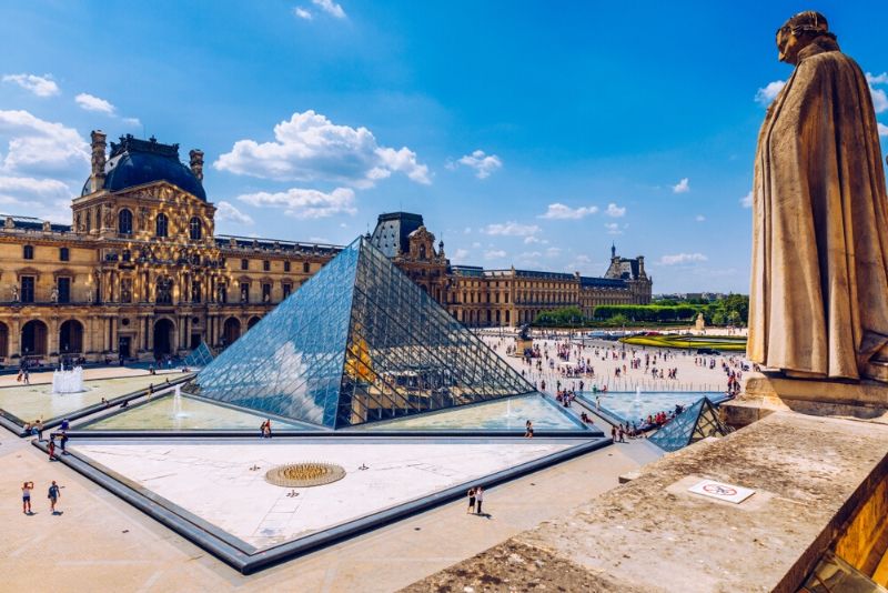 Louvre Palace, France - best castles in Europe