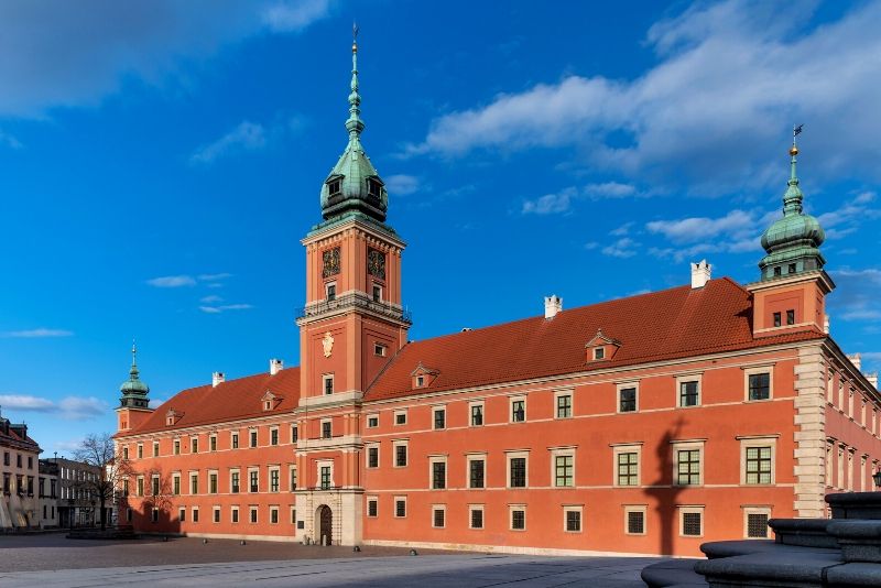 The Royal Castle in Warsaw, Poland