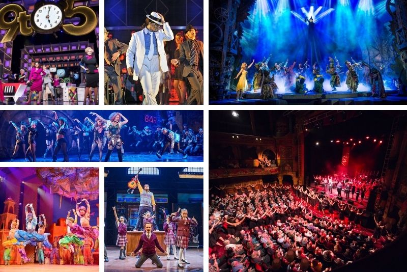 London musicals in Leicester Square