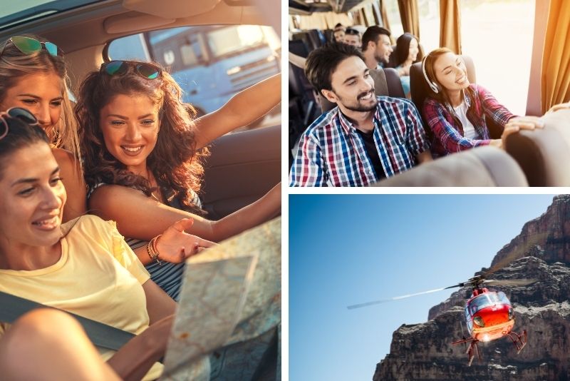 duration from Las Vegas to Grand Canyon West Rim