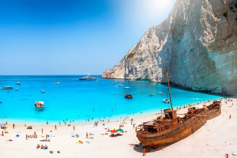 Navagio Shipwreck Beach boat trip, Zakynthos