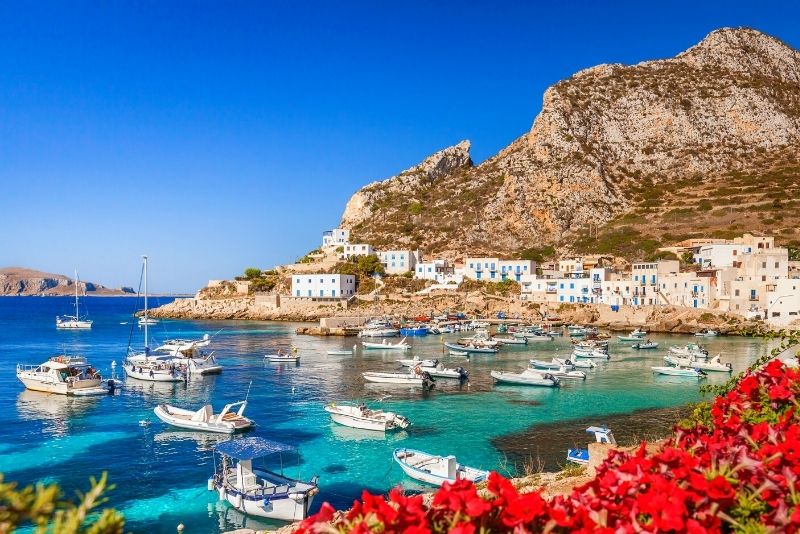 boat tours in Egadi Archipelago