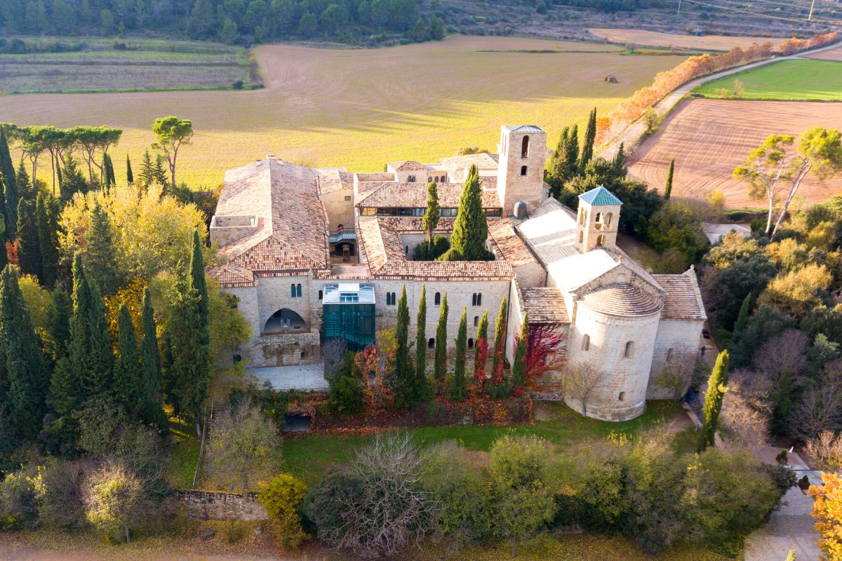Monastery Món Sant Benet in Spain