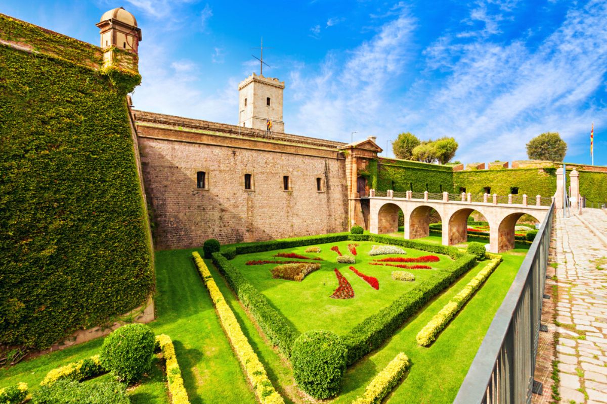 Montjuïc Castle in Barcelona