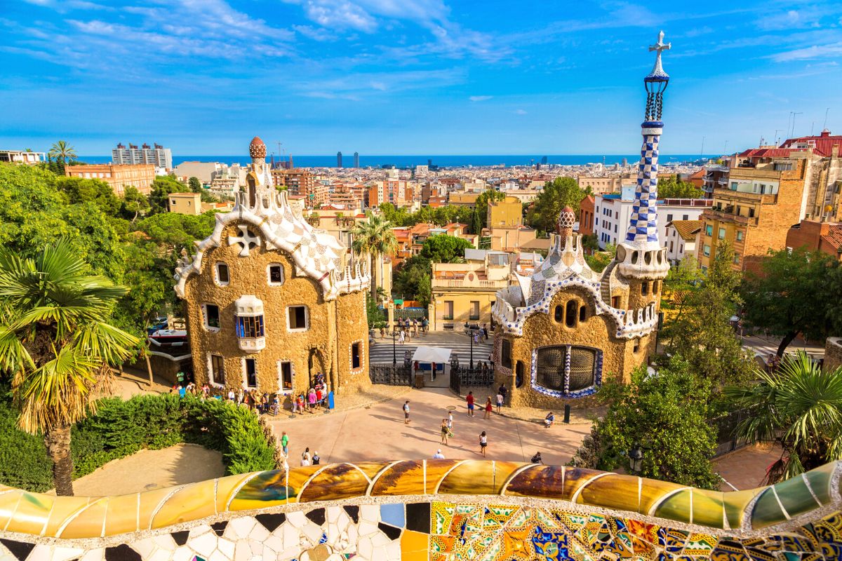 Park Güell, Barcelona, Spain