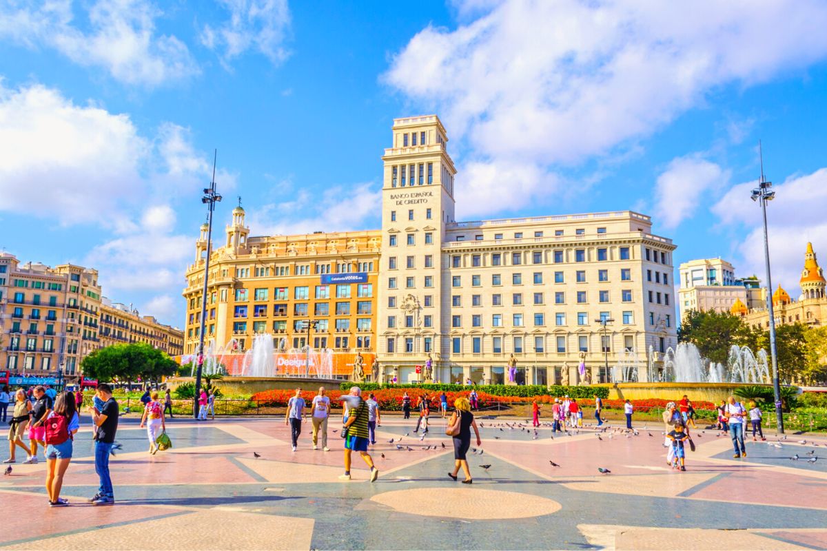 Plaça de Catalunya, Barcelona