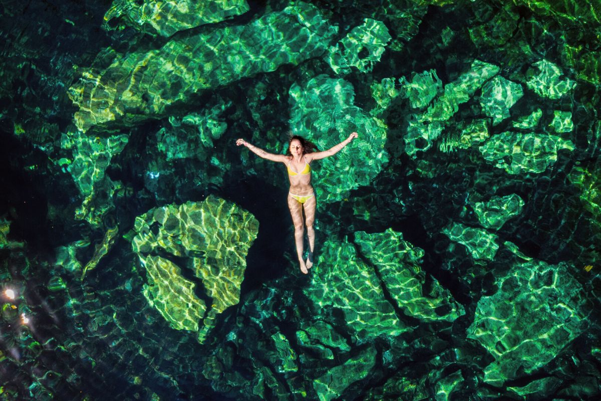 Cenote Cristalino, Puerto Aventuras