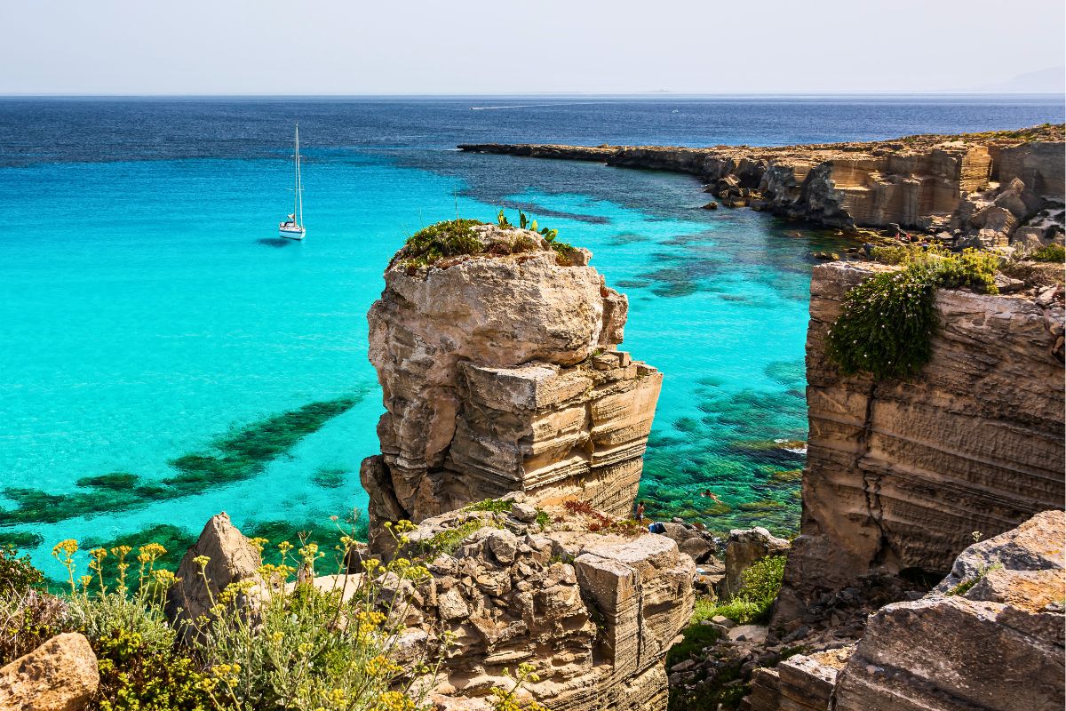 Escursione in barca a Favignana - Isole Egadi