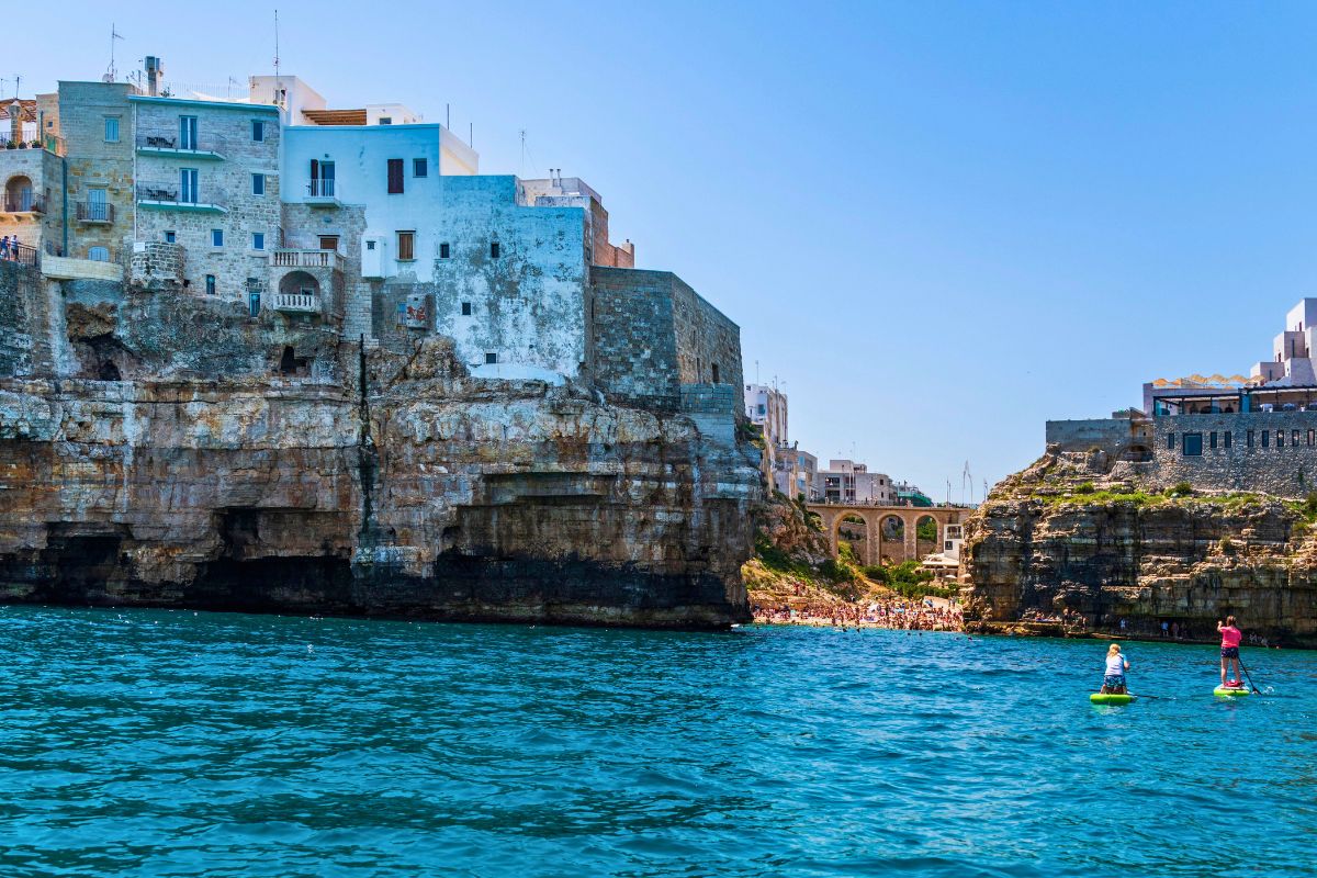 Polignano a Mare in SUP