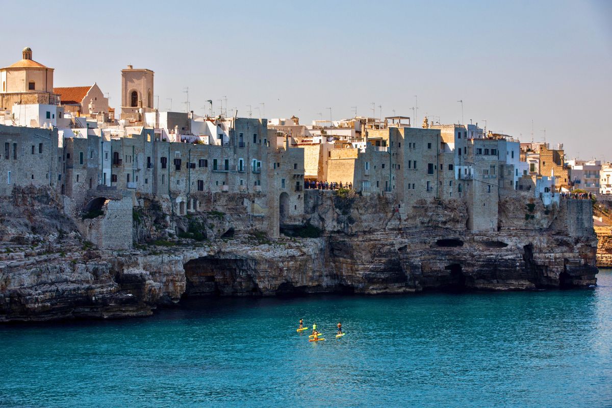 Polignano a Mare in kayak