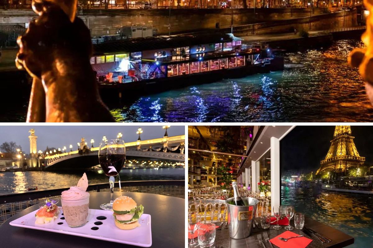 Bistronomic dinner cruise by Eiffel Croisières