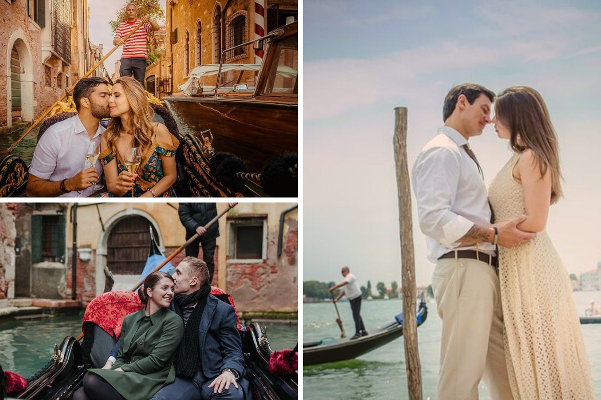 Private Photo Shoot in Venice with Gondola Ride