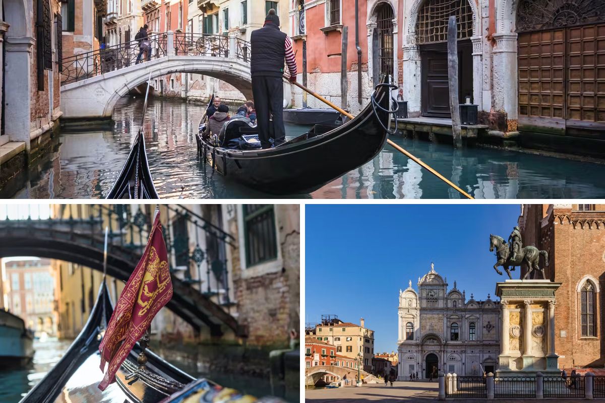 Guided Walking Tour with Gondola Ride in Venice