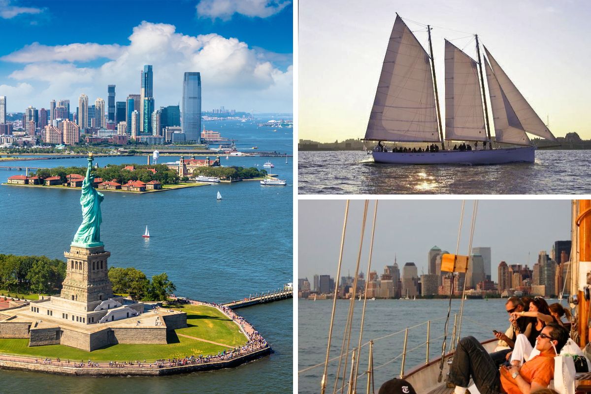 Sailing on the on the Schooner Adirondack by Classic Harbor Line