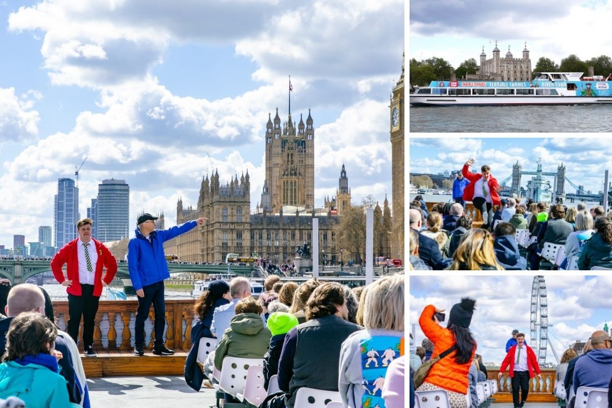 Thames River sightseeing cruise by Terrible Thames