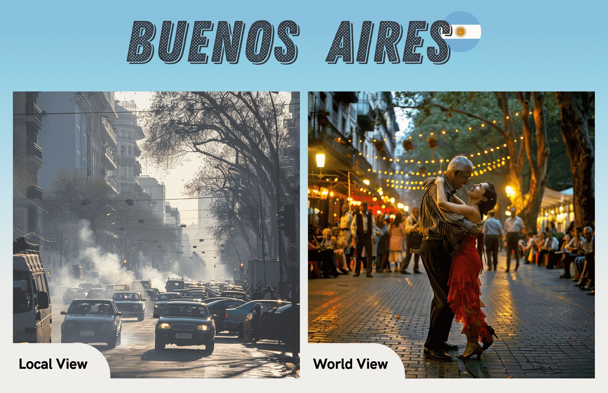 Buenos Aires, Generating City Stereotypes with AI