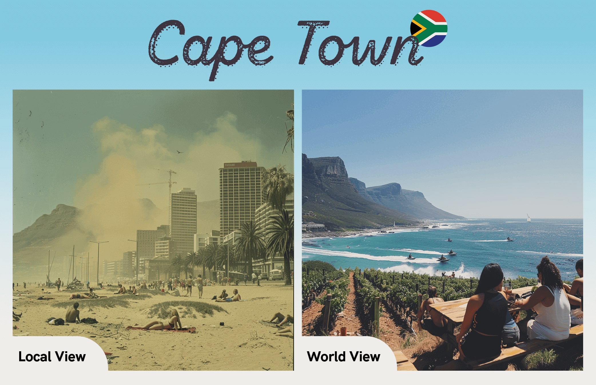 Cape Town, Generating City Stereotypes with AI